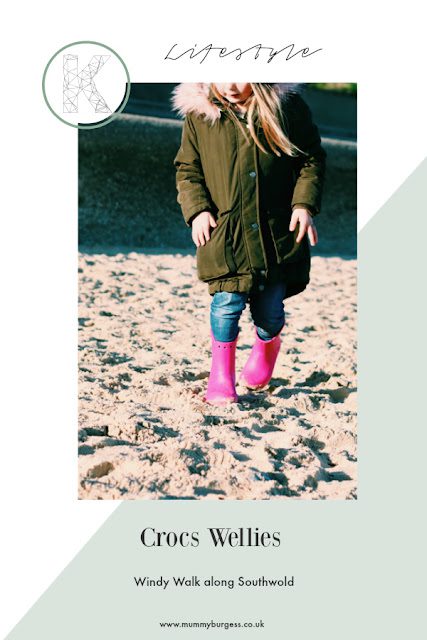 bright pink wellies crocs