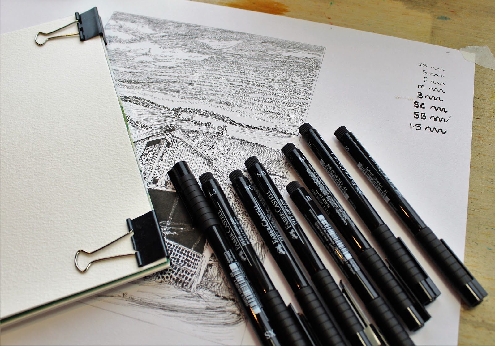 faber and castell artist pens perfect for bullet journalling