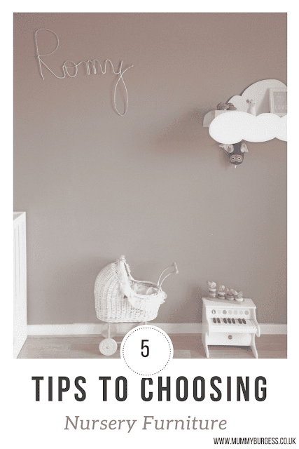 tips for choosing nursery furniture